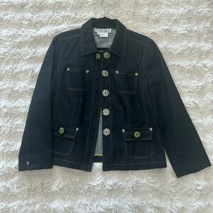 Carlisle Black Jean jacket like new